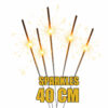 sparklers de 40cm