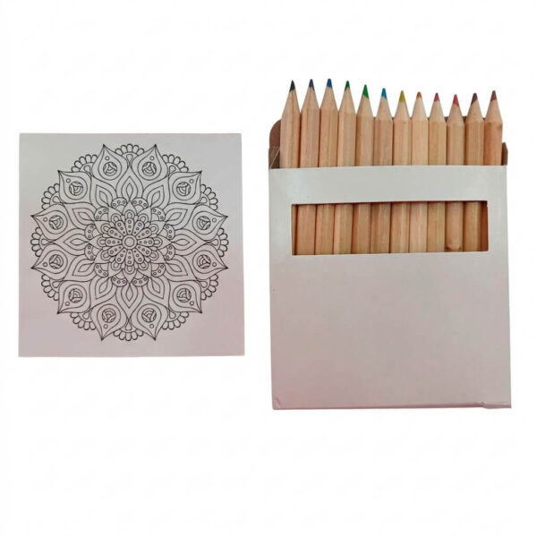 Kit de lápis + mandalas
